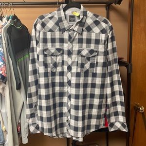 7 Diamonds Long Sleeve Button Up